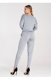 Drawstring Waist Jumpsuit Figl